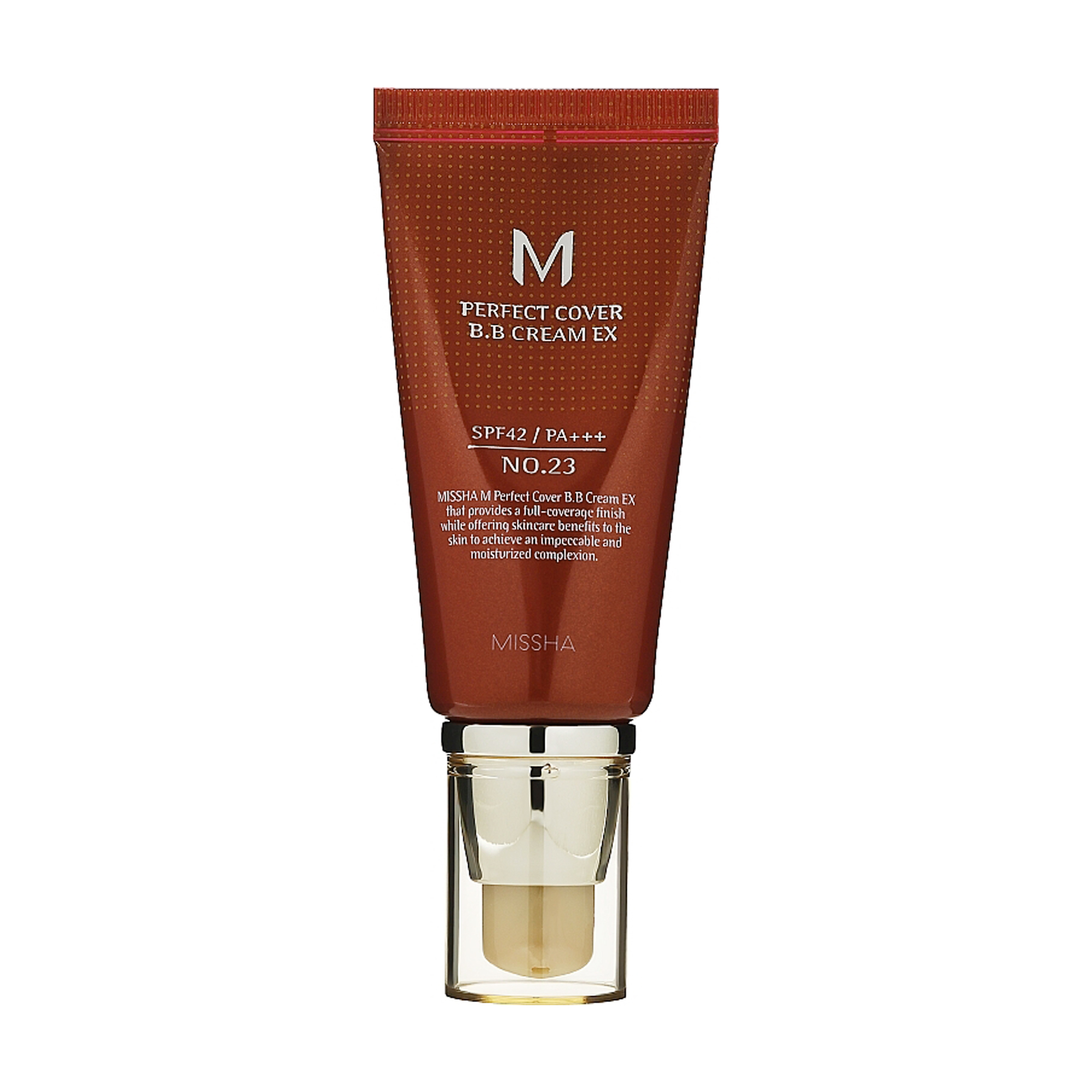 Уцінка! BB-крем для обличчя Missha M Perfect Cover BB Cream SPF 42/PA +++, 23 Natural Beige, 50 мл